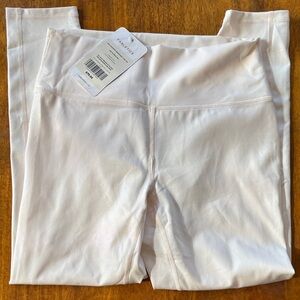 Fabletics- Women’s Cream Iridescent  Leggings